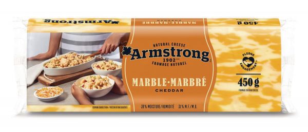 Fromage cheddar marbré Armstrong 450g