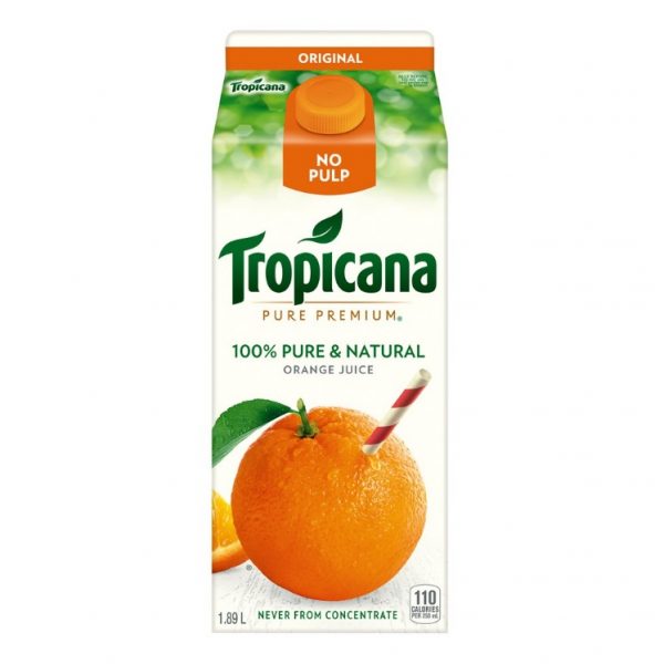 Jus d'orange sans pulpe original Tropicana 1,75L